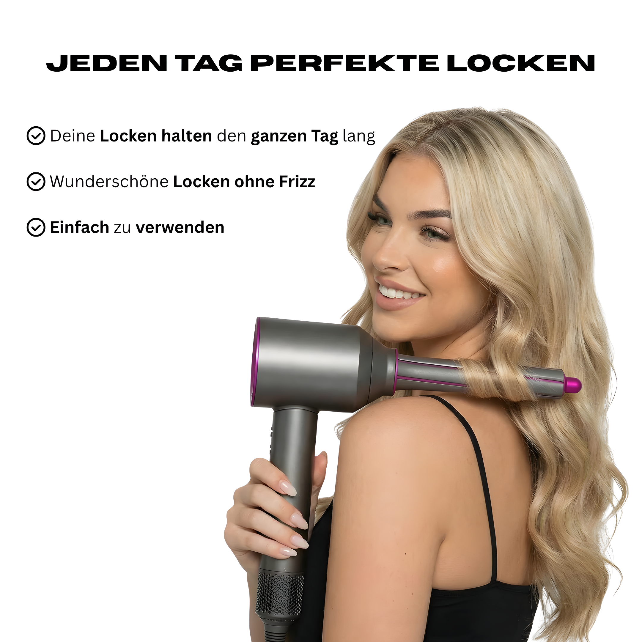 Aufsatz Airwrap Lockenstab für bellair AirPro™