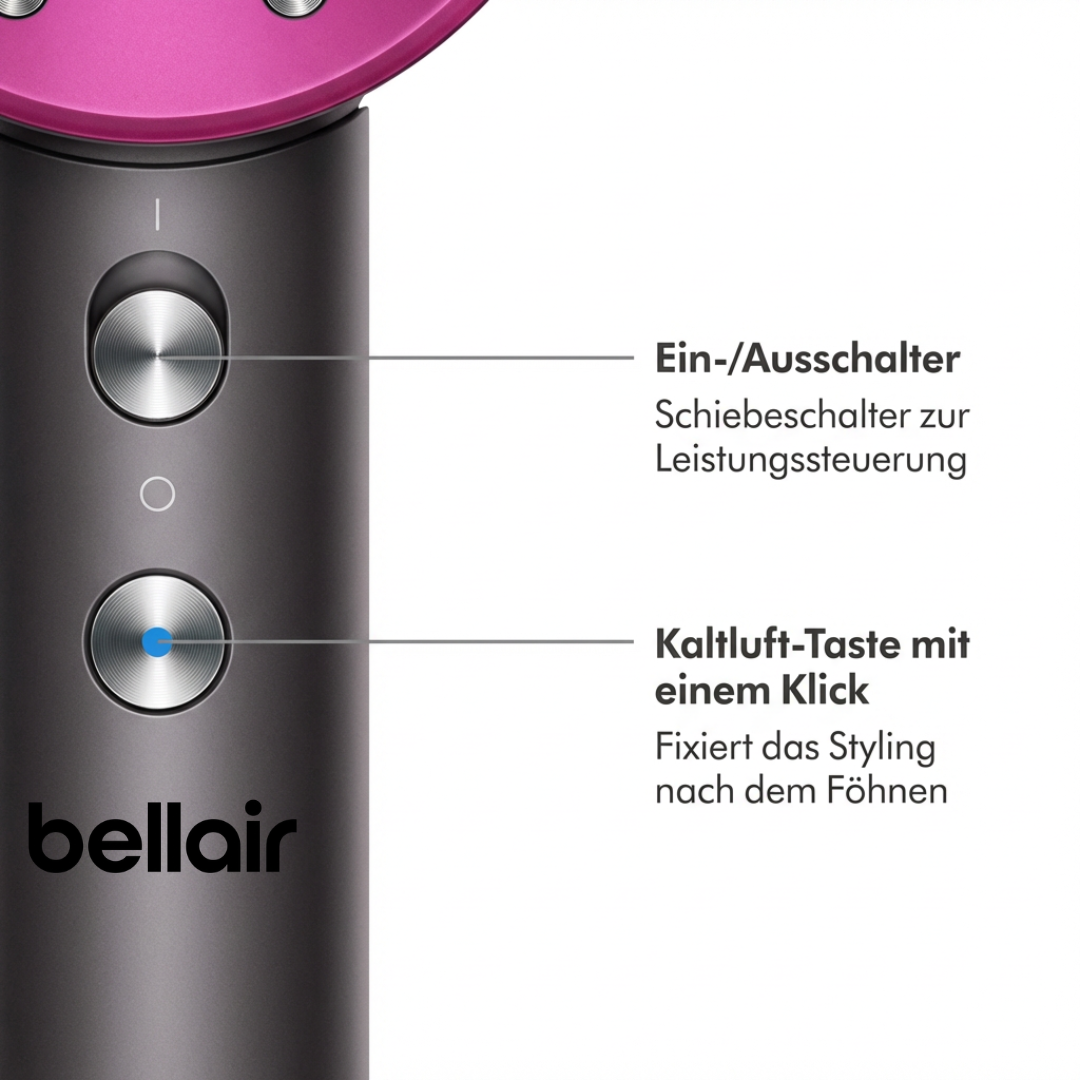 bellair™  AirPro 5in1 Hochleistungsföhn