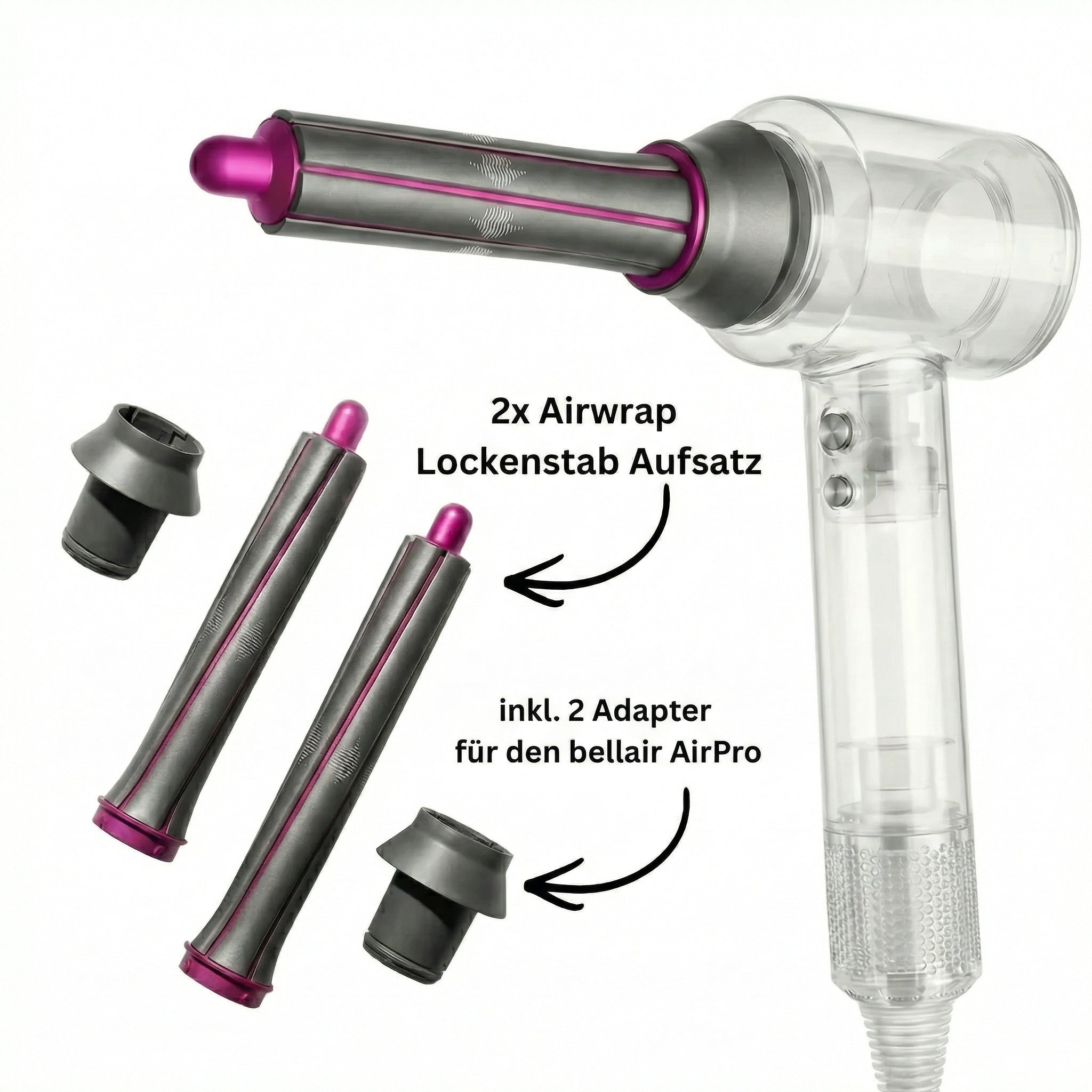 Aufsatz Airwrap Lockenstab für bellair AirPro™